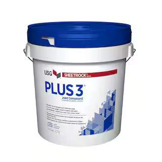 USG Sheetrock Brand 4.5 gal. Plus 3 Ready-Mixed Joint Compound 381466 - The Home Depot | The Home Depot