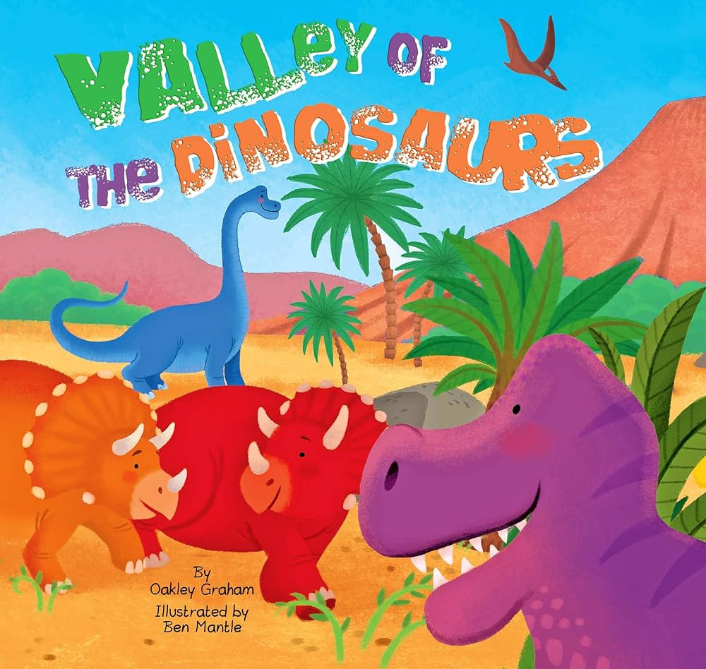 Valley of the Dinosaurs - Childrens Padded Board Book | Amazon (US)