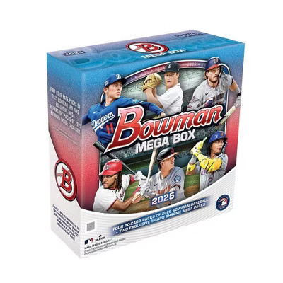 2025 Topps MLB Bowman Baseball Trading Card Mega Box | Target