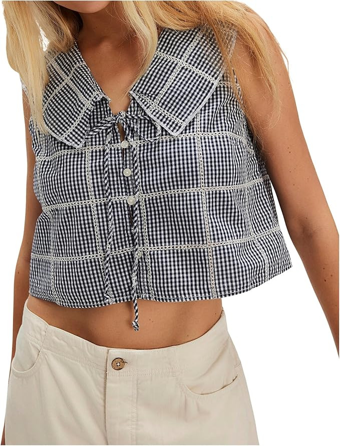 Free People Women's Waiting for Me Top | Amazon (US)