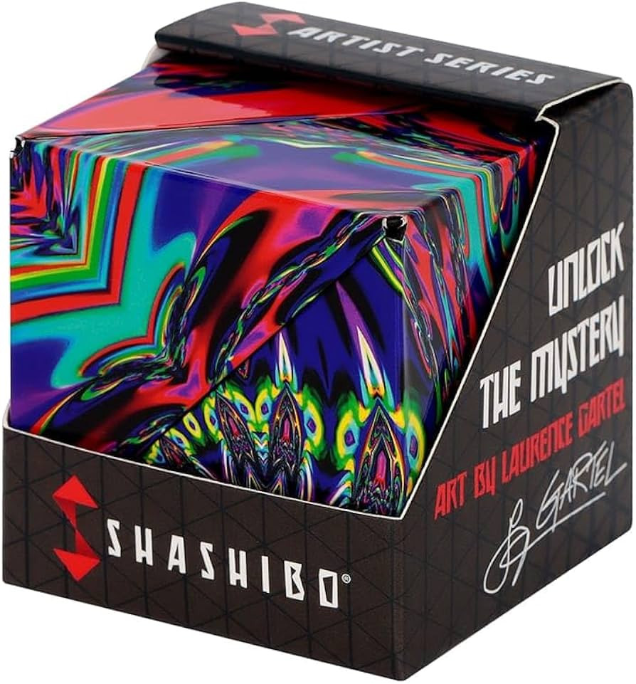 Shashibo Shape Shifting Box - STEM Fidget Toy with Ultra Strong Magnets - Sensory Puzzle Cube Tra... | Amazon (US)