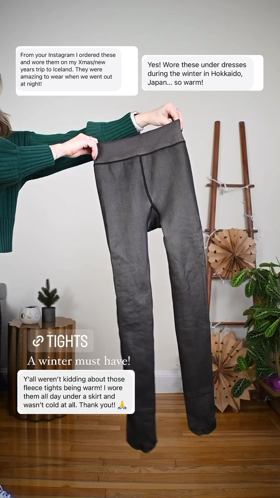 Fleece Lined Tights Women Leggings … curated on LTK