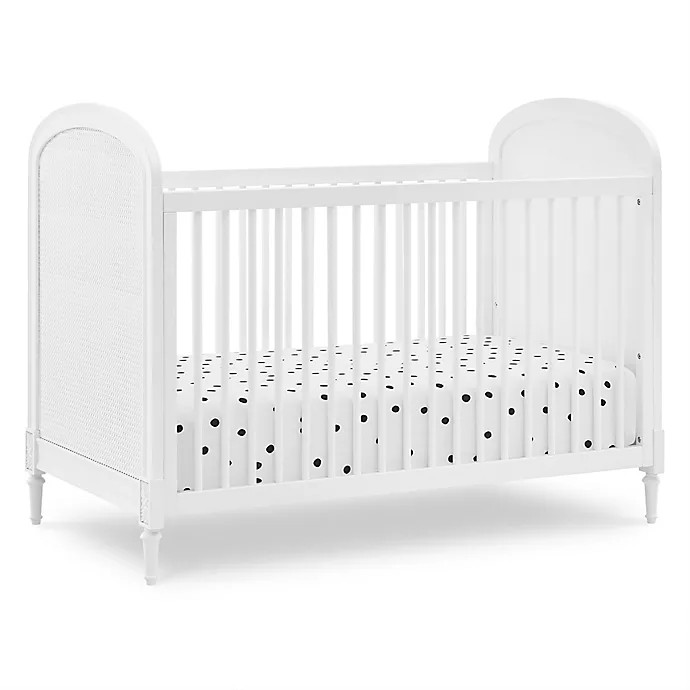 Delta Children Madeline 4-in-1 Convertible Crib in Bianca White | buybuy BABY