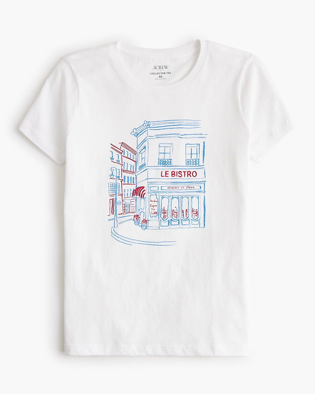 Bistro graphic tee | J.Crew Factory