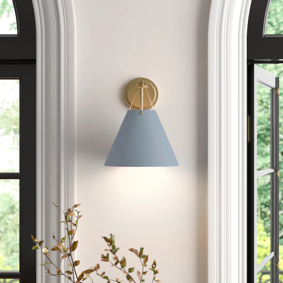 Kinston Armed Sconce | Wayfair North America