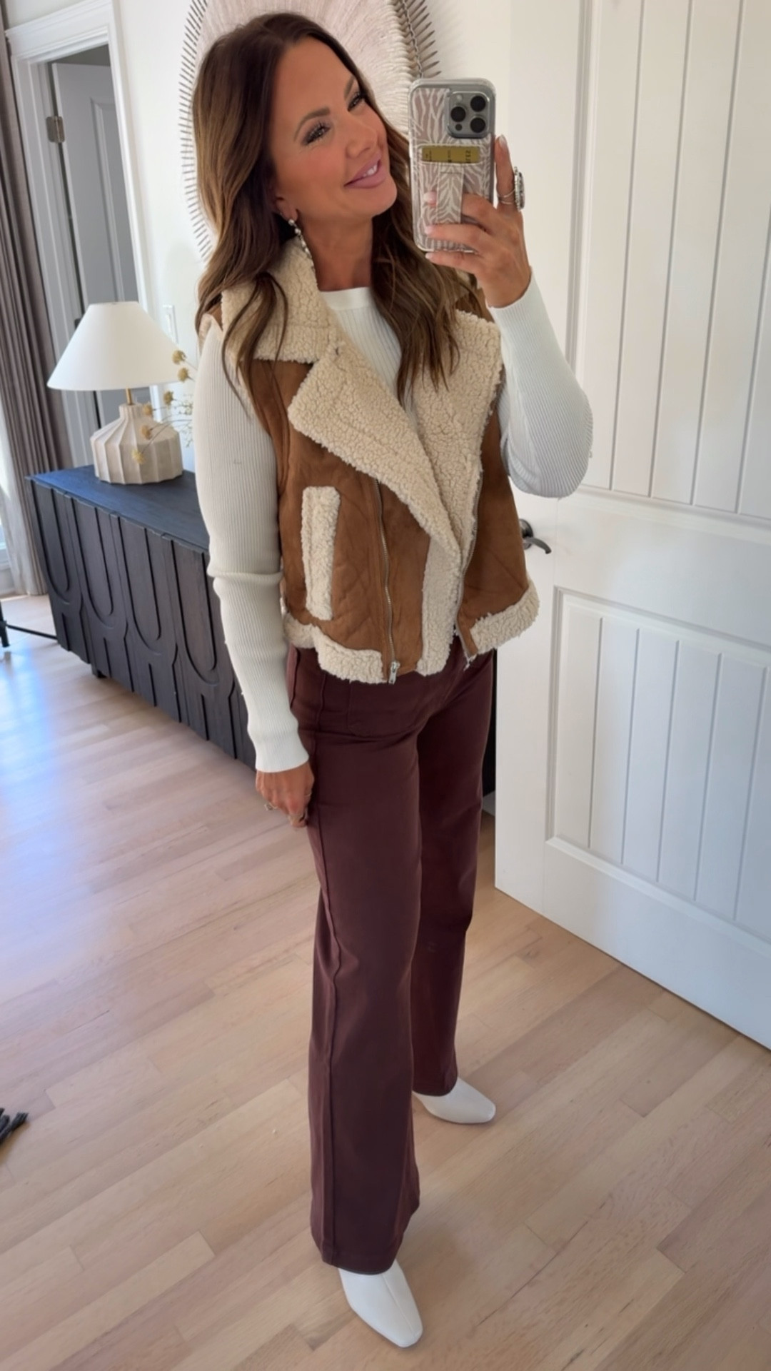 code betsy15 works for avara’s nikki top, whitney vest,  shirley jeans, and boots and bag! i’m in a medium top, and 28 bottoms - runs tts! ♥️

#LTKSaleAlert #LTKSeasonal #LTKStyleTip