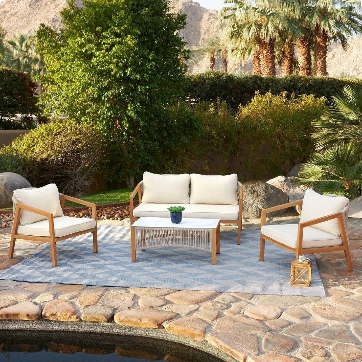 Oak Hill 4pc Outdoor Conversation Set - Haven Way | Target