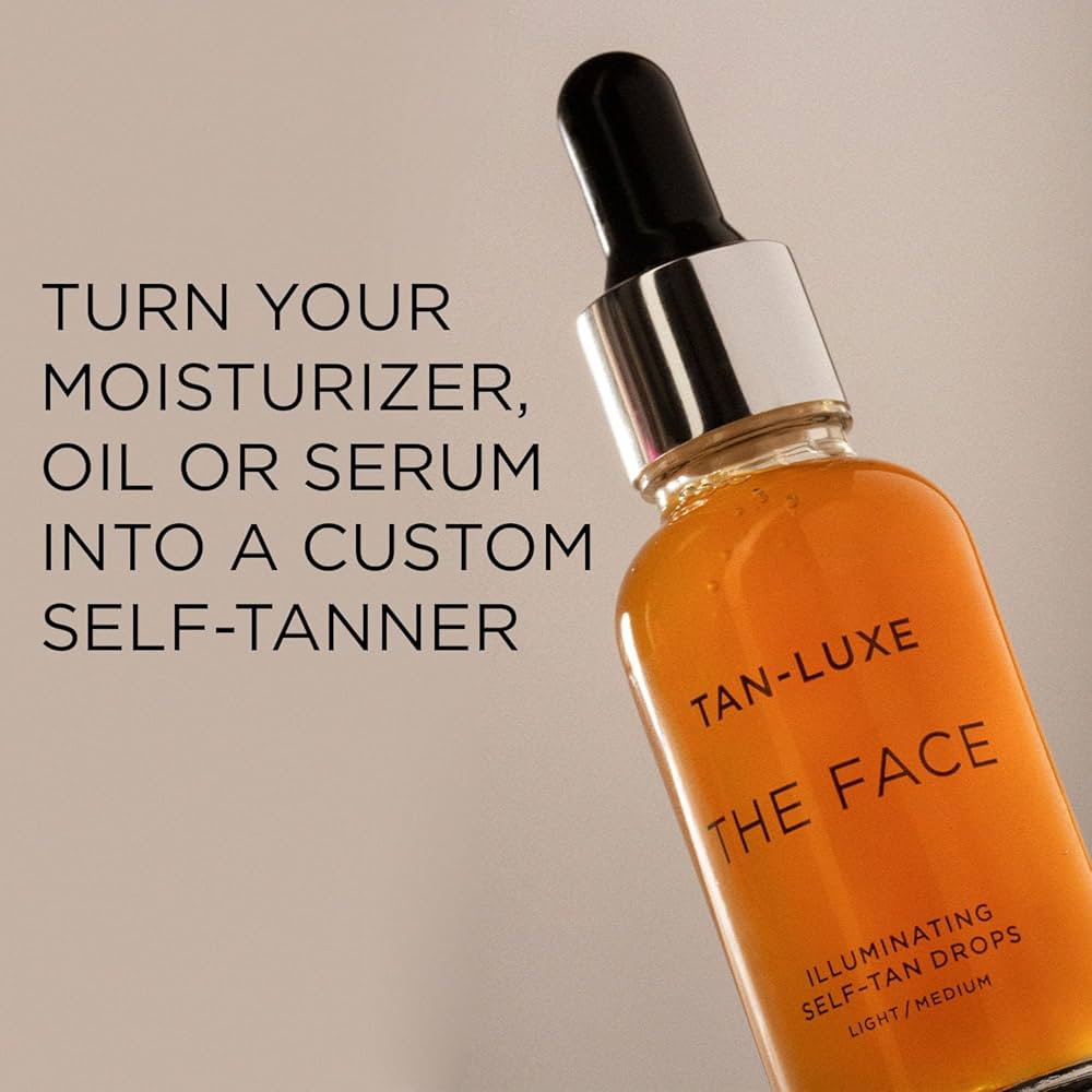 TAN-LUXE The Face - Illuminating Self-Tan Drops to Create Your Own Self Tanner, Cruelty & Toxin F... | Amazon (US)