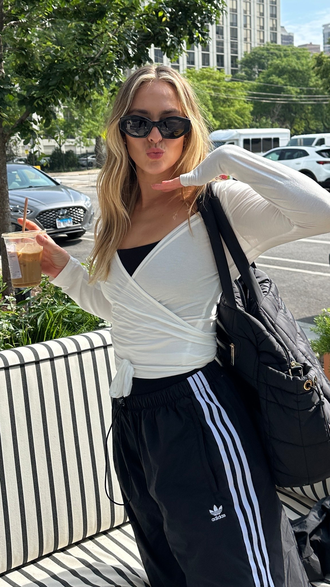 Wrap tops & track pants all summer long 🩰👟

#LTKSummerEdit #LTKStyleTip #LTKActive