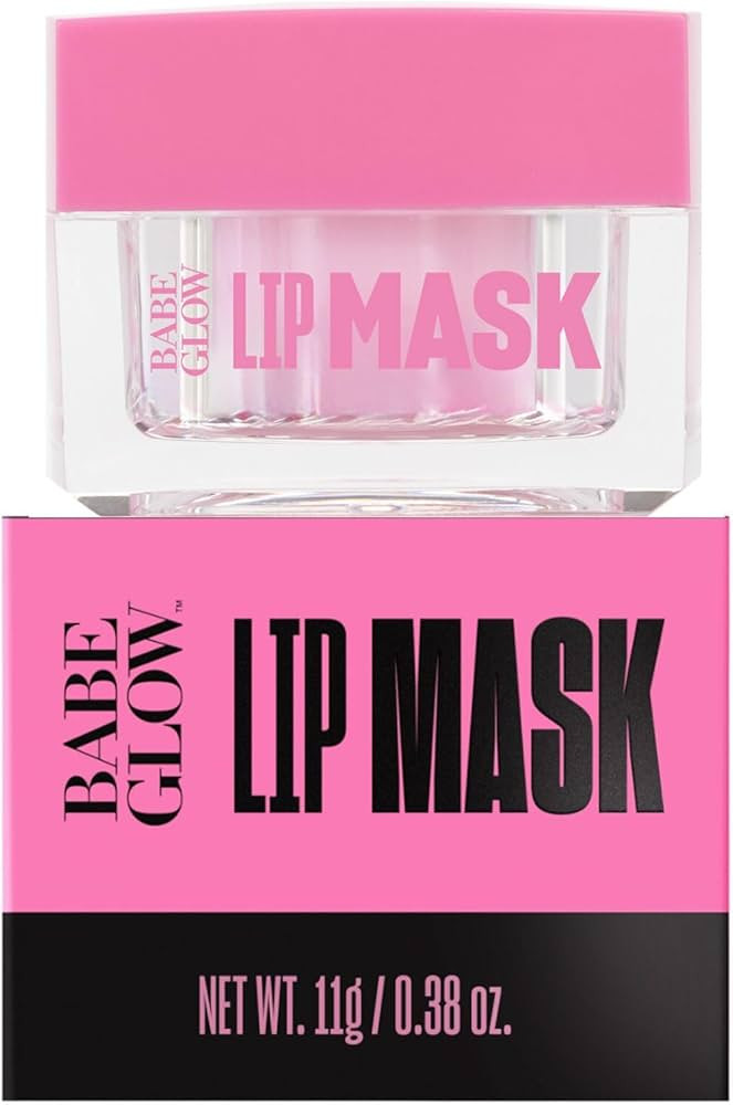 Babe Original Babe Glow Fragrance-Free Lip Sleeping Mask for Softer Lips, Hyaluronic Acid & Antio... | Amazon (US)