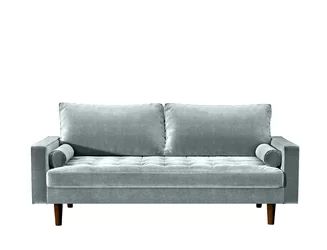 Mercer41 Womble Velvet 69.68" Square Arm Sofa | Wayfair | Wayfair North America