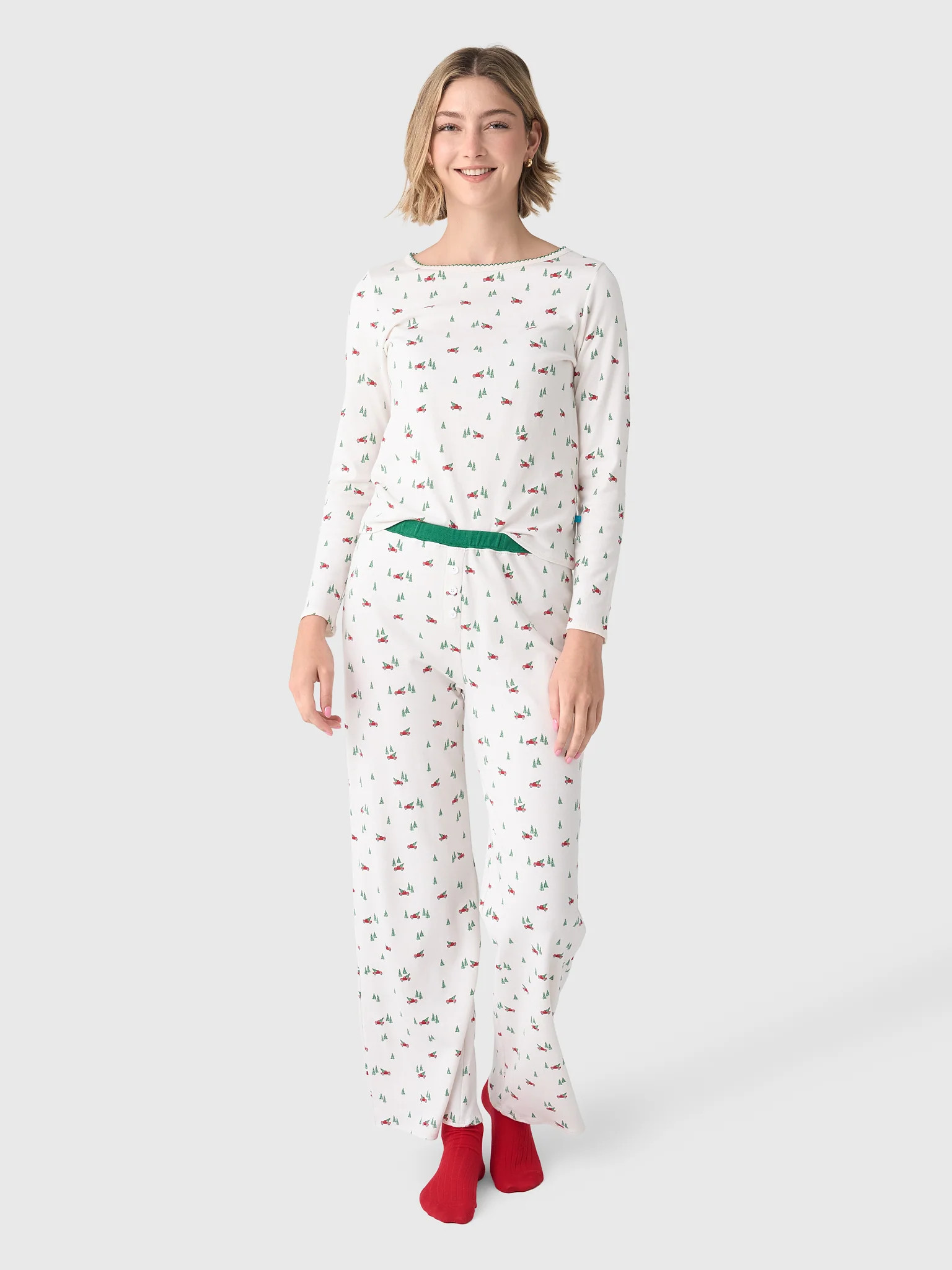 COZYLAND
                      
                     Women's Ellie Pajama Set | Saint Bernard