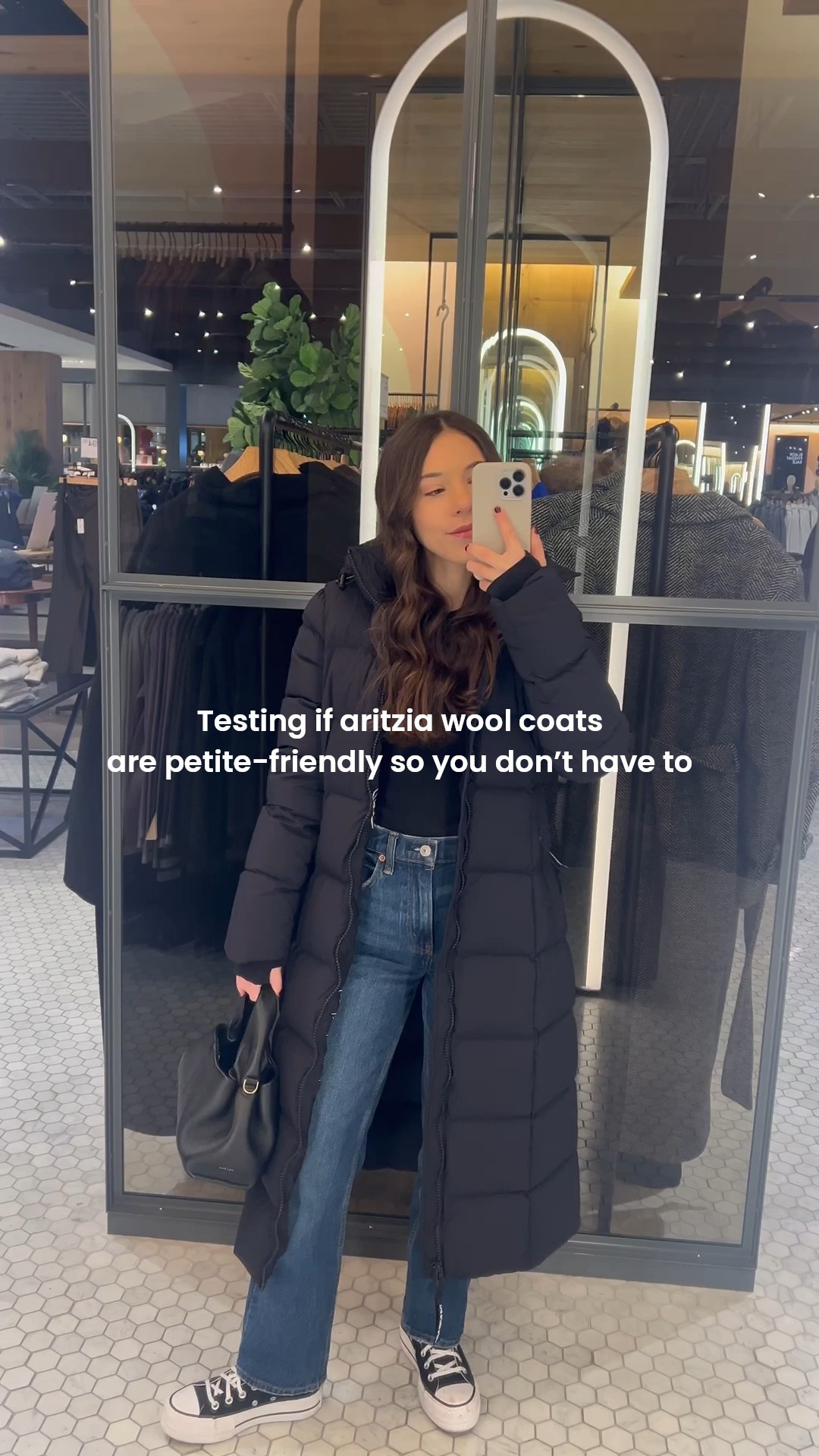 Testing if Aritzia wool blend coats are petite-friendly! 

The only coat is single breasted, tailored, structured coat that’s perfect for petites. A lot of people compare it to the slouch coat which is double breasted and more casual and oversized. The only coat is better for petite proportions. 

The stedman coat is more tailored and structured than the only coat, but it’s also less warm. This is a great option for petites. 

The Emilie coat is great for petites because it has a tie waist which helps add definition to the waist. This helps petites look elongated because bulky coats swallow a petite frame. 

The cocoon coat has a funnel neck which isn’t the best style for petites because it makes the neckline look shorter. Petites should go for pieces that help elongate their bodies, and this neckline has the opposite effect.

The constant coat is similar to the stedman coat except it’s longer and double breasted. The length is great for petites because it helps to create a vertical line, but the coat is a bit big. Overall I think it’s a good option for petites, but the stedman coat has a more fitted feel. 

The Connor coat is a cross between the Emile coat and the cocoon coat because it has a tie waist and a funnel neck. This coat looked nice but I still prefer to stay away from funnel necks to help elongate my body. 

#LTKpetite #LTKwinter #LTKcanada