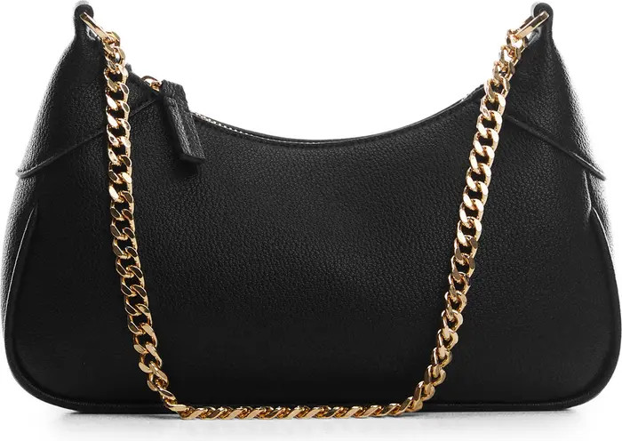 MANGO Faux Leather Hobo Bag | Nordstrom | Nordstrom