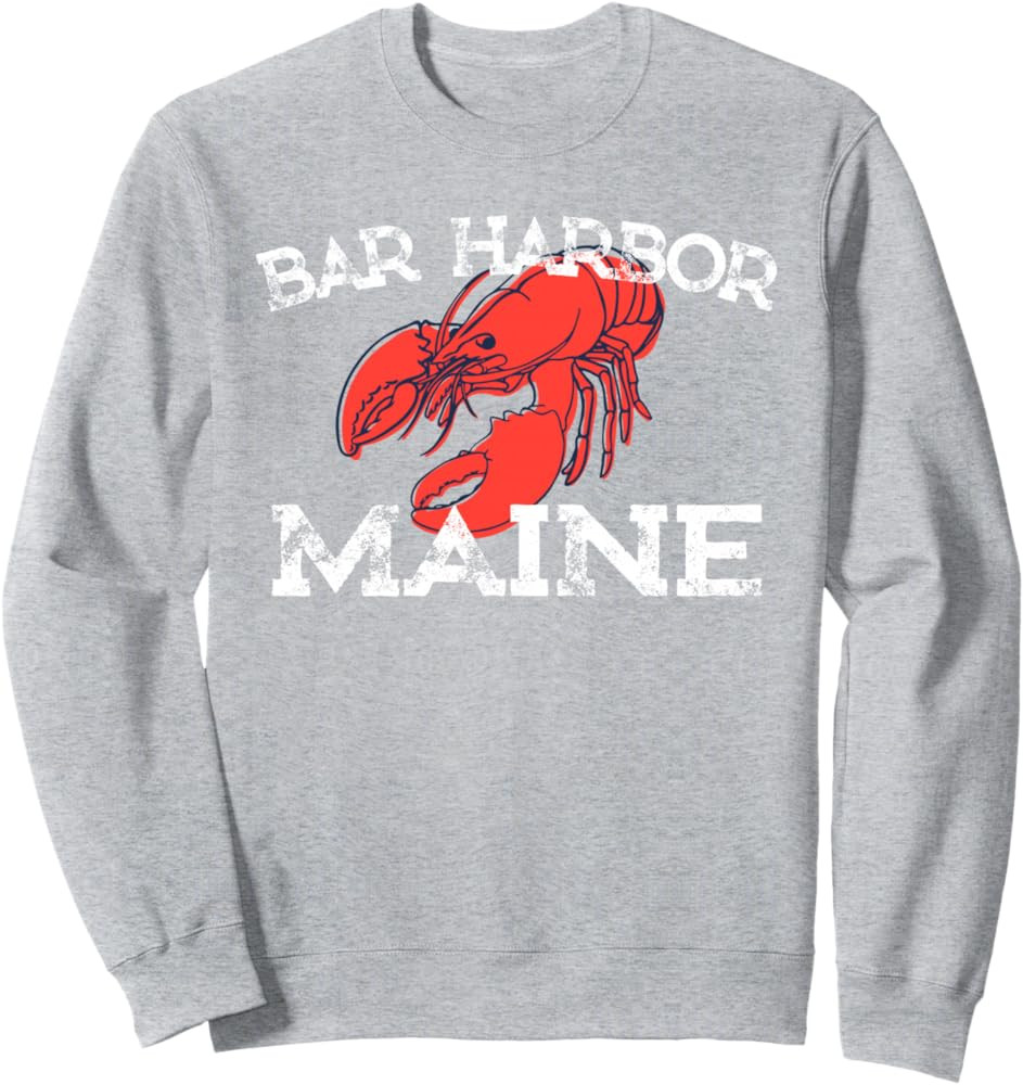Bar Harbor Maine Lobster Sweatshirt | Amazon (US)