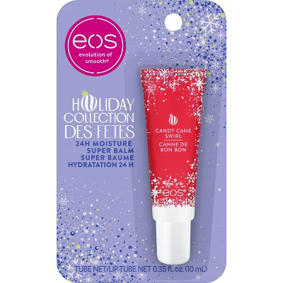 eos Holiday Super Balm - Candy Cane Swirl - 0.35 fl oz | Target