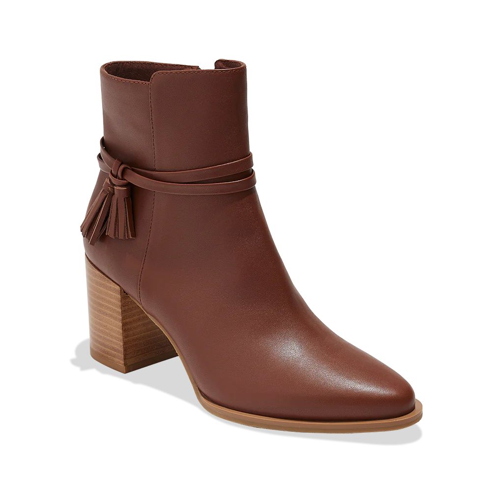 Timber Tassel Leather Bootie | Jack Rogers