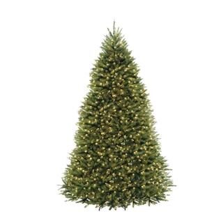 Home Accents Holiday 7.5 ft Dunhill Fir Pre-Lit Artificial Christmas Tree with 750 Warm White Min... | The Home Depot