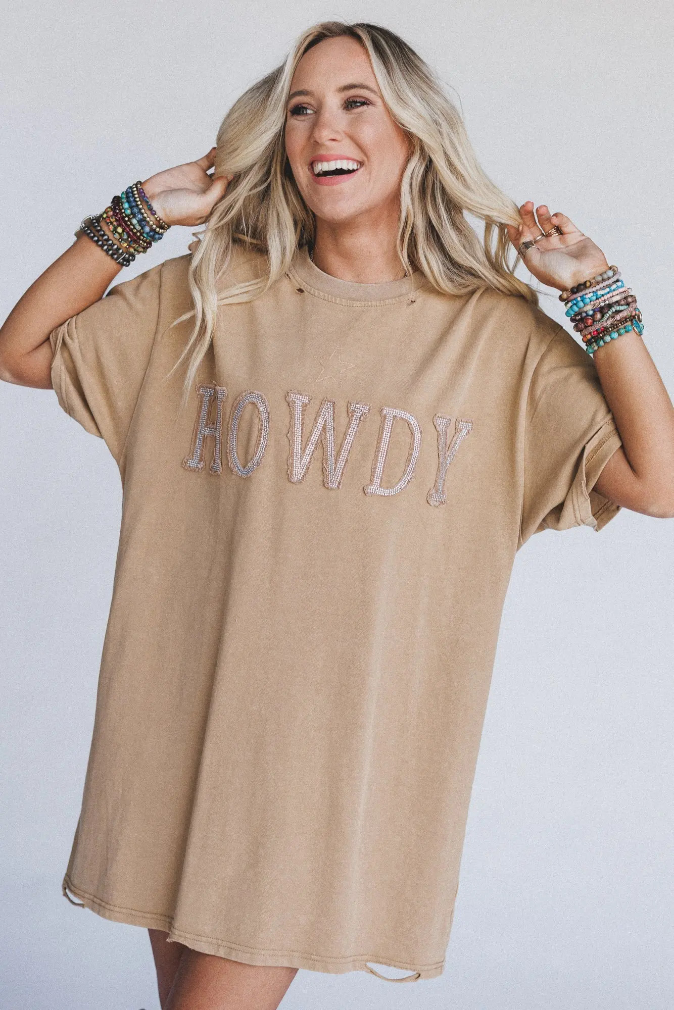 Howdy Vibes Tee Dress — Three Bird Nest | Three Bird Nest