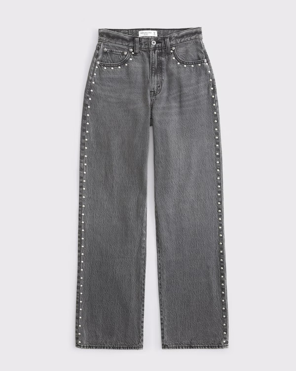 High Rise Loose Jean | Abercrombie & Fitch (US)