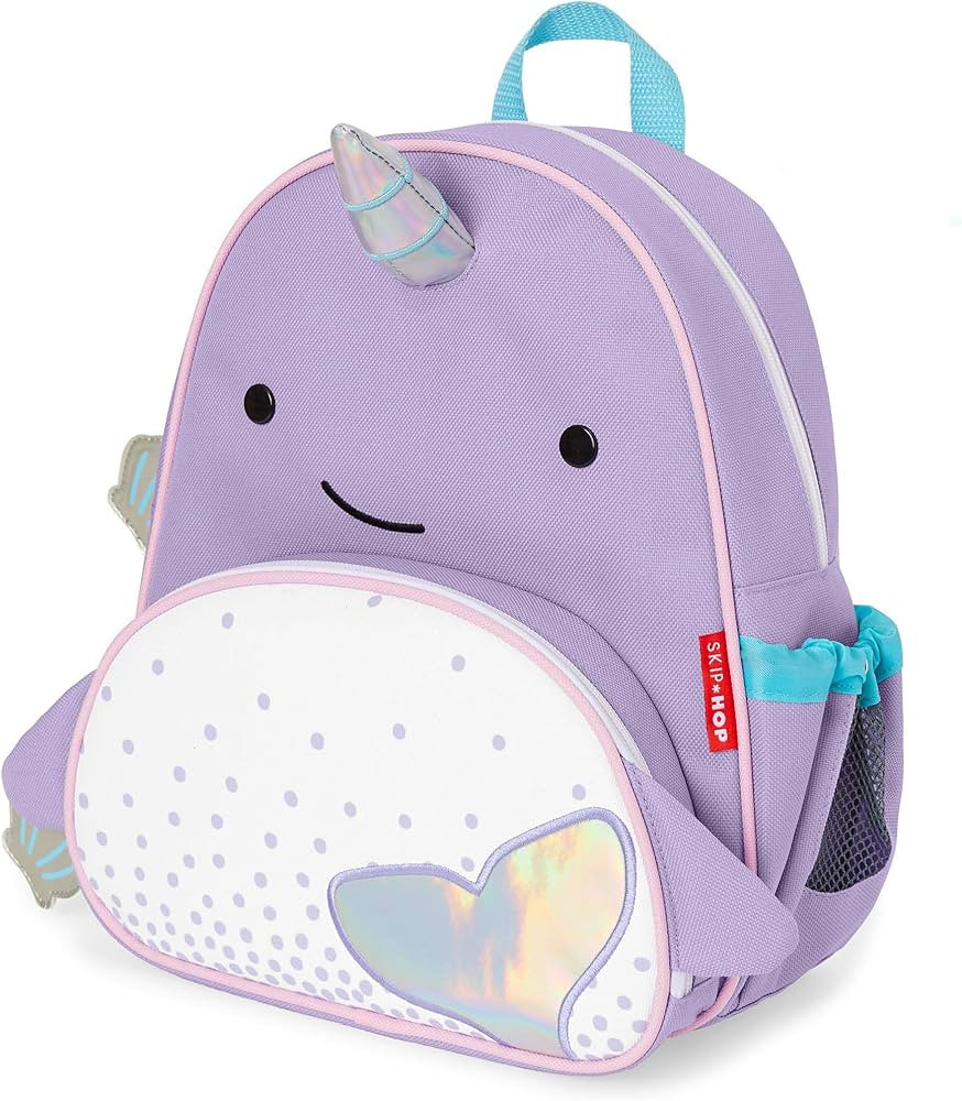 Skip Hop Toddler Backpack, Zoo Preschool Ages 3-4, Narwhal | Amazon (US)