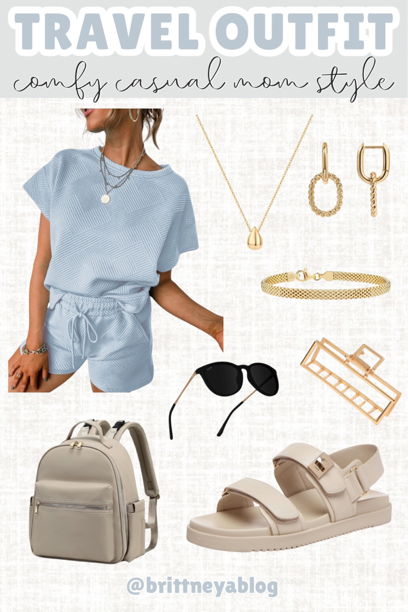 A summer travel outfit for all my moms who want a comfy casual mom style✨

travel outfit / comfy casual mom style / mom outfits / summer outfit / midsize outfit / brittneyablog

#LTKMidsize #LTKStyleTip #LTKTravel