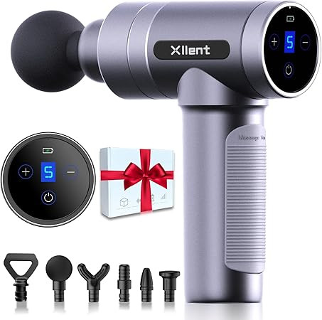 2023 NEW Massage Gun Deep Tissue, Percussion Massage Gun for Pain Relief, Handheld Massager Elect... | Amazon (US)