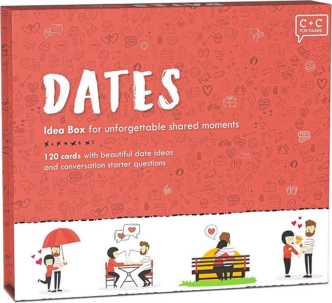 Couple Box » Dates « | 100+ Date Night Ideas and Conversation Starters | Anniversary or Valenti... | Amazon (US)