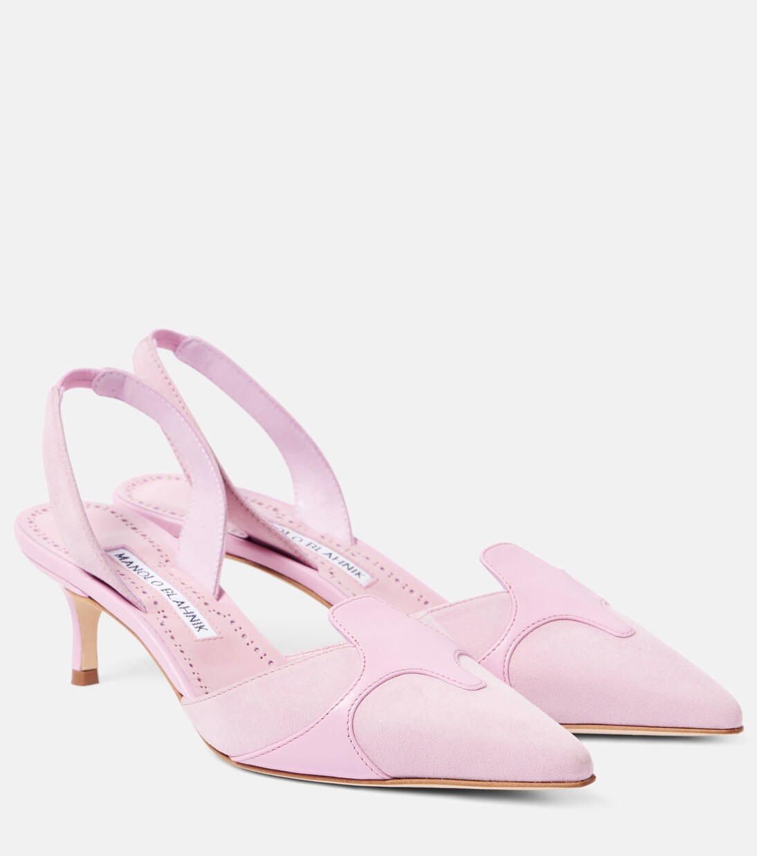 Poligleto 50 suede slingback pumps | Mytheresa (US/CA)