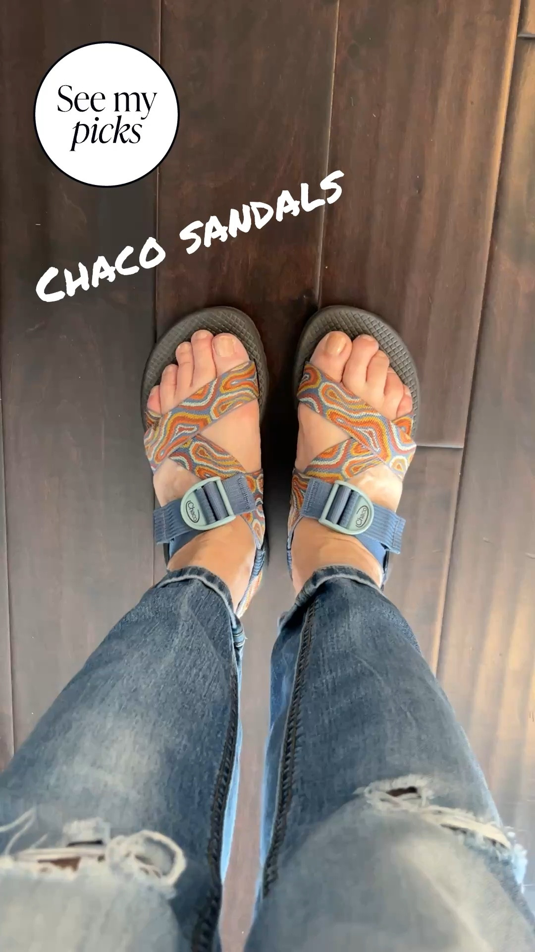Totally loving my @choco sandals! 💕Honestly didn’t think I would be such a fan, but after wearing them consistently last summer, I know I will always want a pair

So durable, so comfortable and they come in all these cute colors and patterns

See my pics here on my LTK🥰￼

#LTKActive #LTKOver40