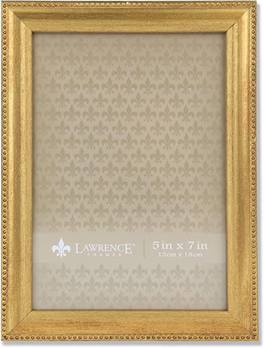 Lawrence Frames Classic Bead Picture Frame, 5x7 | Amazon (US)