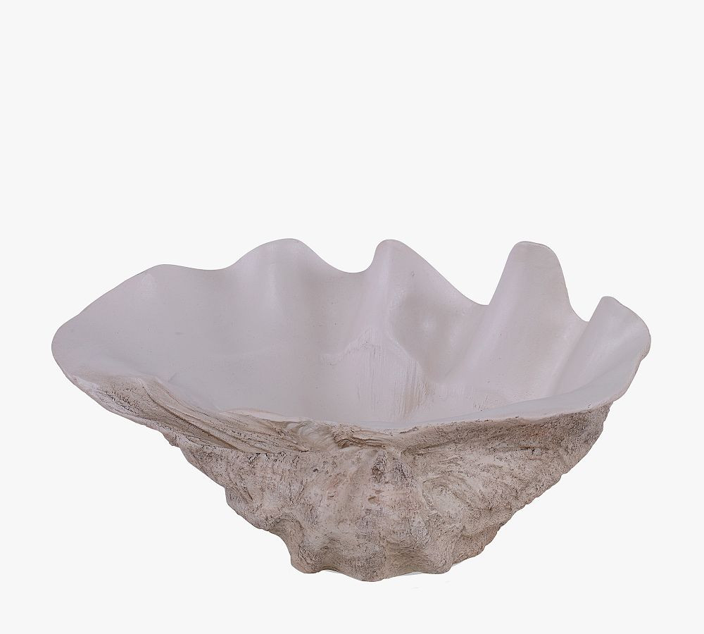 Clamshell Decorative Bowl | Pottery Barn (US)