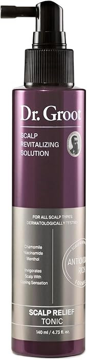 Dr. Groot Scalp Relief Tonic, Korean Hair Care with Chamomile, Niacinamide, Menthol, Rosemary Oil... | Amazon (US)