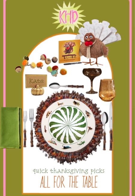 QUICK THANKSGIVING PICKS 🦃🍁

#dining #tableware #tablescape #thanksgiving #seasonal #fall #decor

#LTKHoliday #LTKhome #LTKSeasonal