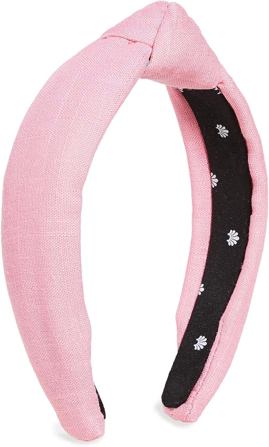 Lele Sadoughi Women's Linen Slim Knotted Headband | Amazon (US)