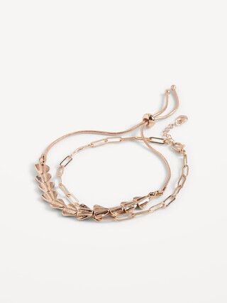 Gold Tone Bracelet 2 Pack | Old Navy (US)