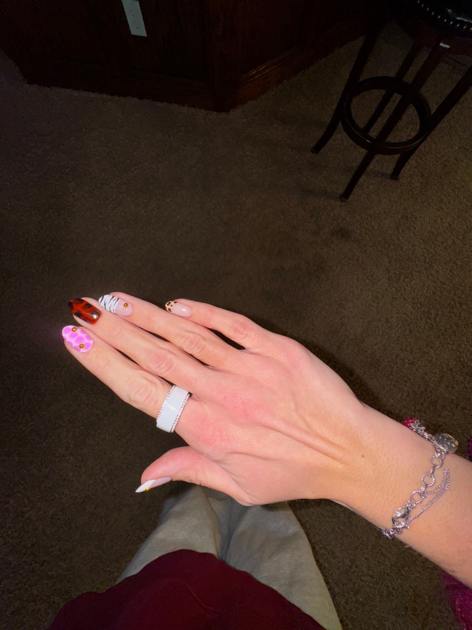 My Femometer smart ring stack 

#LTKU #LTKActive #LTKfitnessgoals