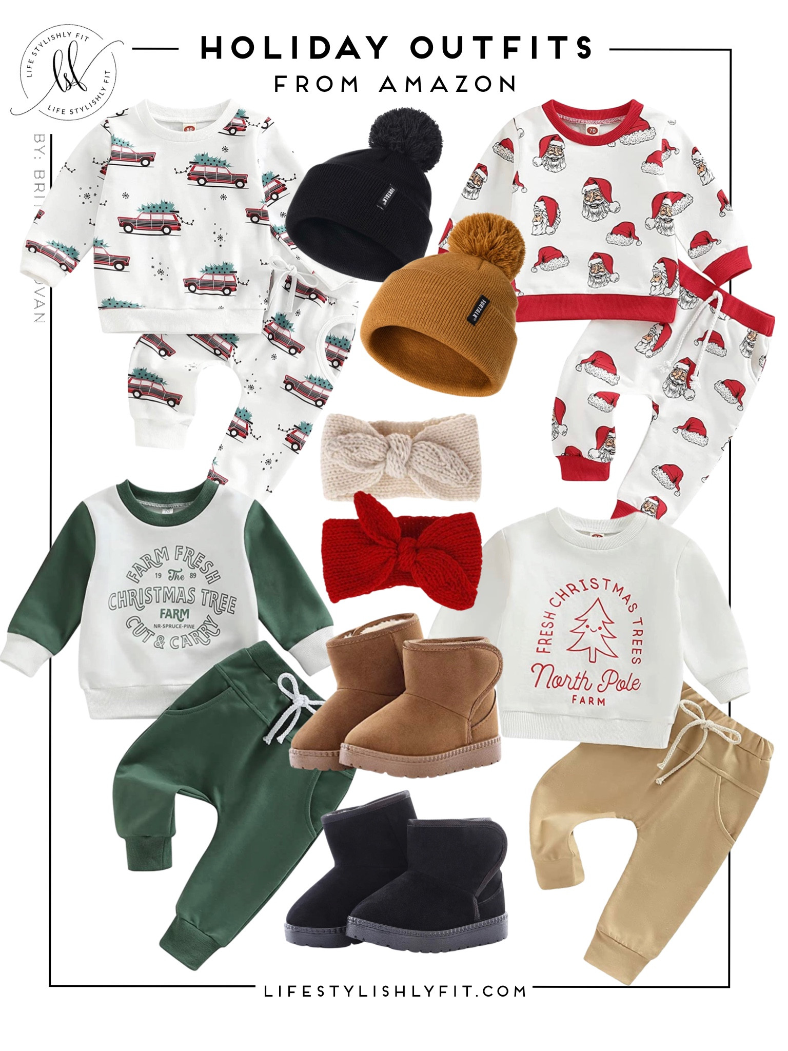 Baby and toddler boy / girl holiday outfit from Amazon!

Christmas outfit | jogger set | Amazon find | baby girl outfit | baby boy outfit | Santa outfit | Christmas cards | Amazon fashion | toddler style | toddler outfit 

#LTKHoliday #LTKbaby #LTKkids