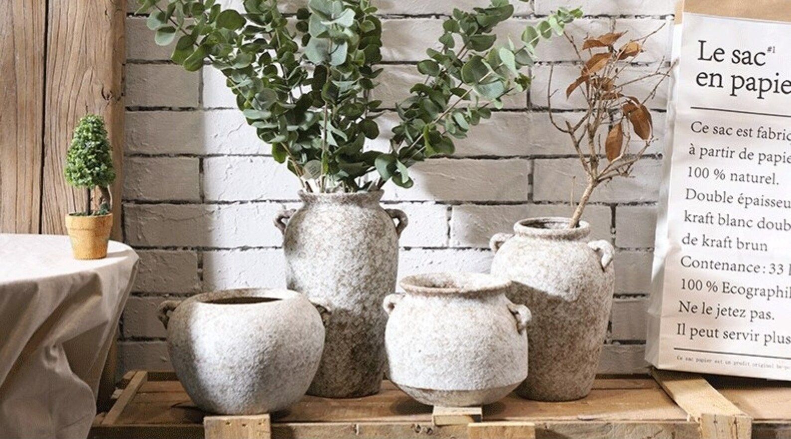 Retro Ceramic Vase Hydroponic Flower Pot Decoration  | Etsy | Etsy (US)