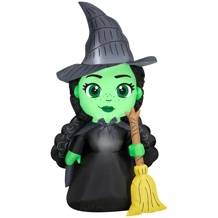 Halloween Airblown Yard Inflatables Elphaba Wicked 27.16 in x 21.25 in x 59.84 in 3.26 lb | Walmart (US)