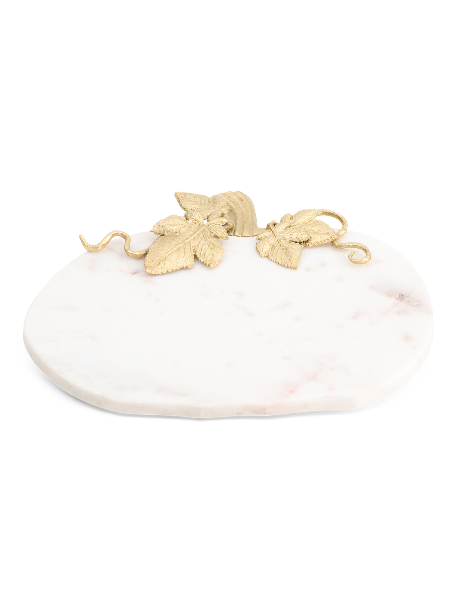 12x13 Marble Pumpkin Cheeseboard | TJ Maxx