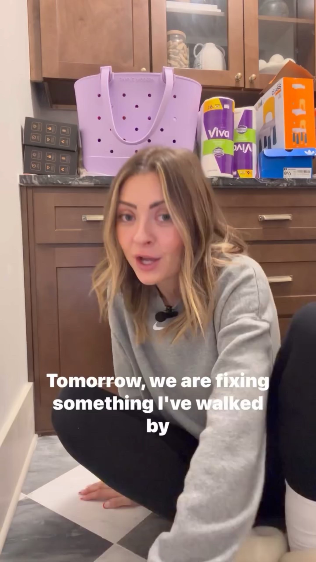 Fixing floor gaps and linking the supplies you need and my outfit details for you! 

#LTKdayinmylife #LTKHome #LTKootd