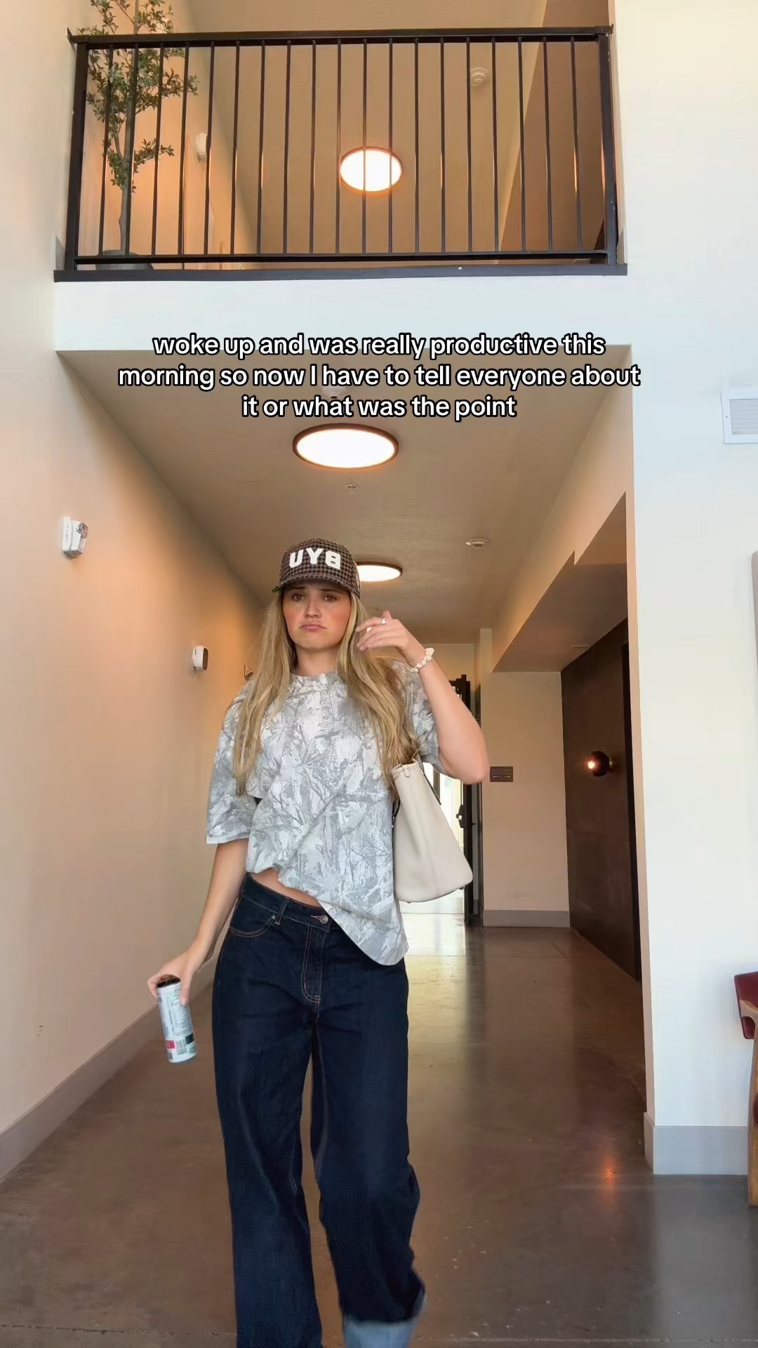 Wearing size L in the tshirt and a size 6 in the jeans!