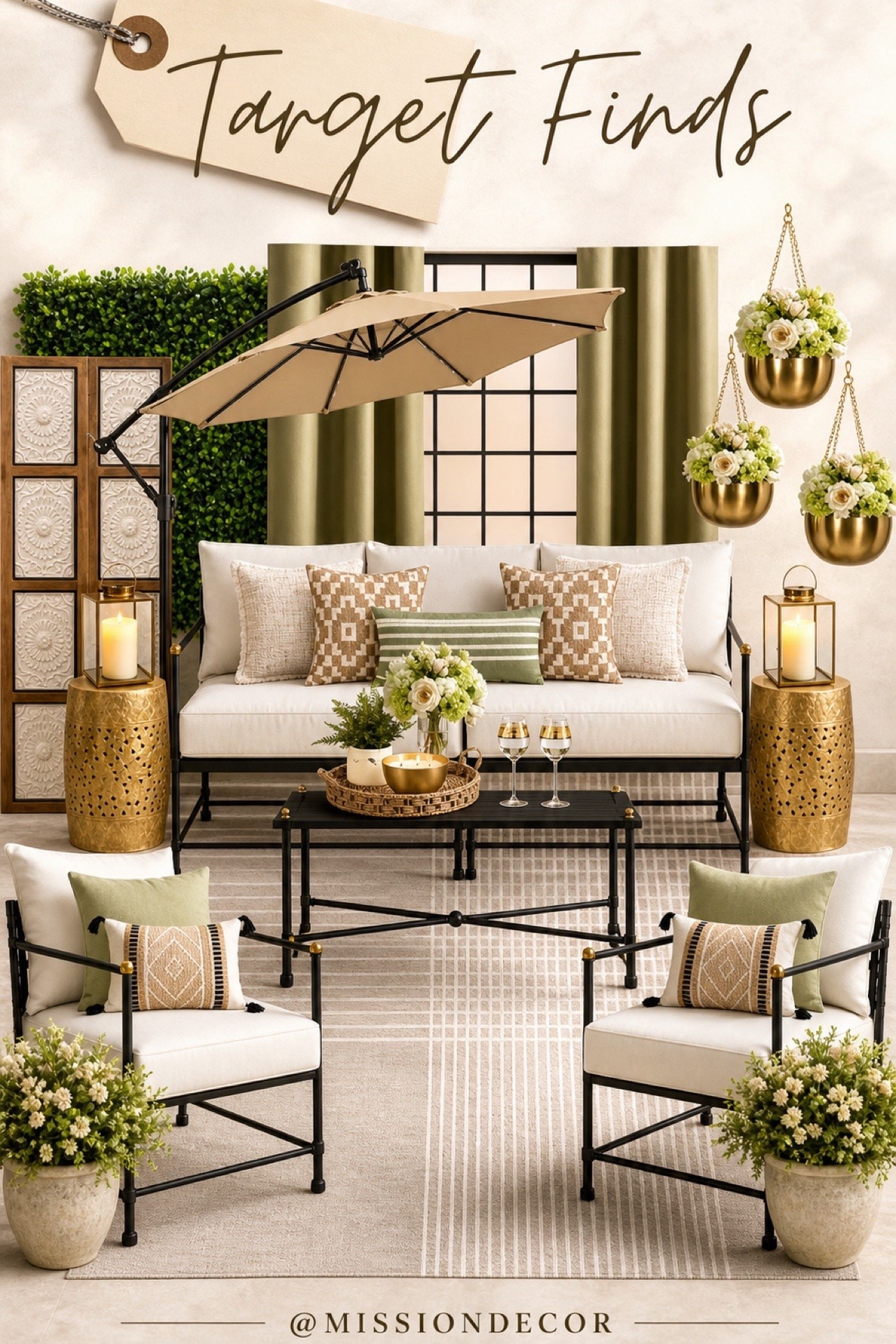 Creating my dream patio this season and I’m all about that cozy + elevated outdoor vibe ✨

Think comfy seating, soft neutrals, warm lighting, and those little details that make everything feel like a boutique hotel moment 🌿

Whether you’re hosting friends or just enjoying a quiet evening outside, the right pieces make all the difference 🤍

Linking my favorite Target patio finds that are stylish, affordable, and easy to mix into any space 🙌

#ltkhome #patiodecor #outdoorliving #backyardinspo #cozyoutdoor #summervibes #neutralhome #affordabledecor #homedecor #outdoorstyle #patioinspo