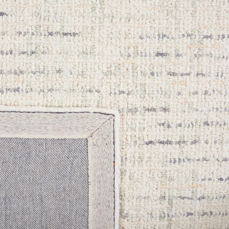 Esteban Handmade Tufted Wool Indoor Area Rug in Light Gray | Wayfair North America