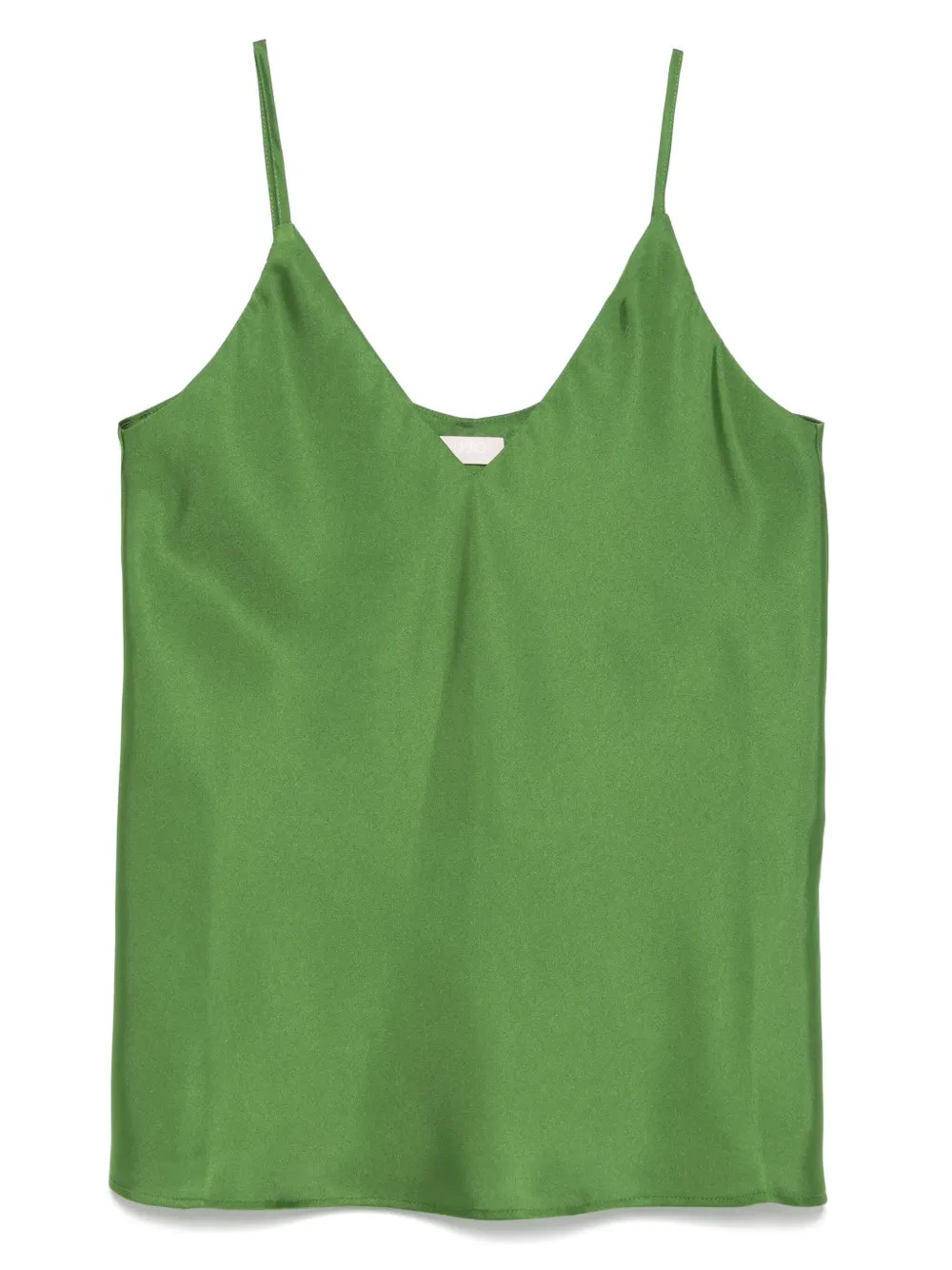 LIU JO Satin Tank Top | Green | FARFETCH | Farfetch Global