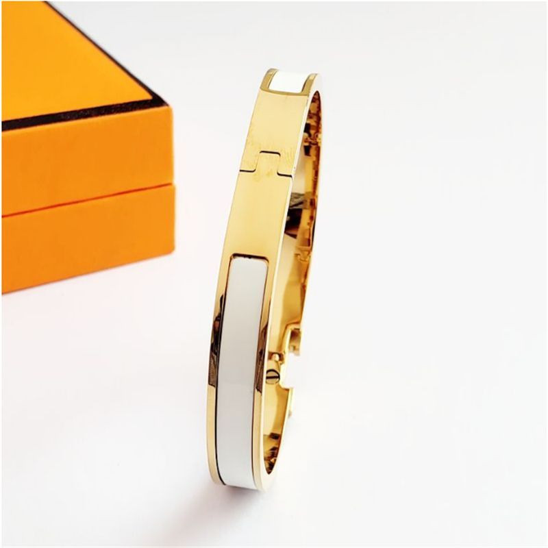 High quality Classic H Bracelet designer jewely women Luxury bracelet Design Bangle Stainless Ste... | DHGate