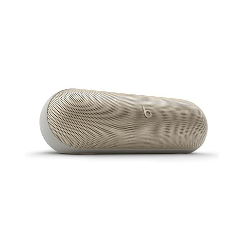 Beats Pill - Bluetooth Speaker and Portable Wireless Charger via USB-C - Up to 24 Hours Battery Life, IP67 Water Resistant, Apple & Android Compatible, Built-in Microphone – Campagne Gold (Renewed) | Amazon (US)