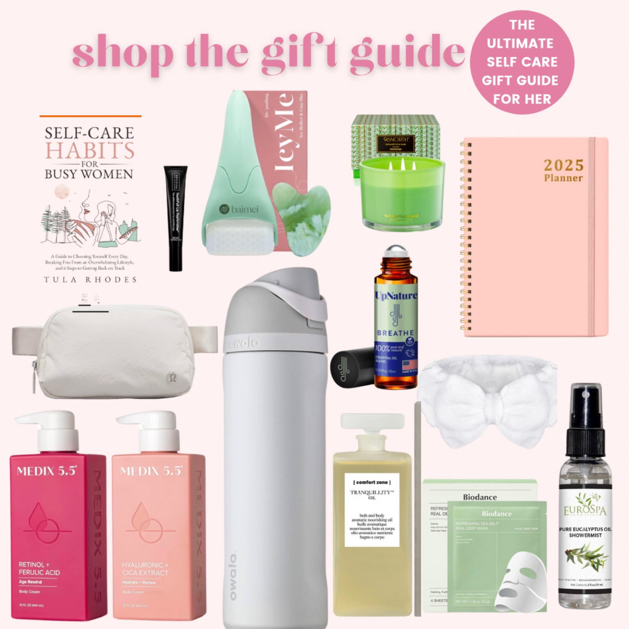 Looking for the perfect way to treat yourself or a friend? Discover my self-care gift guide—curated for ultimate relaxation, beauty, and joy. ✨

#LTKFindsUnder50 #LTKHome #LTKGiftGuide