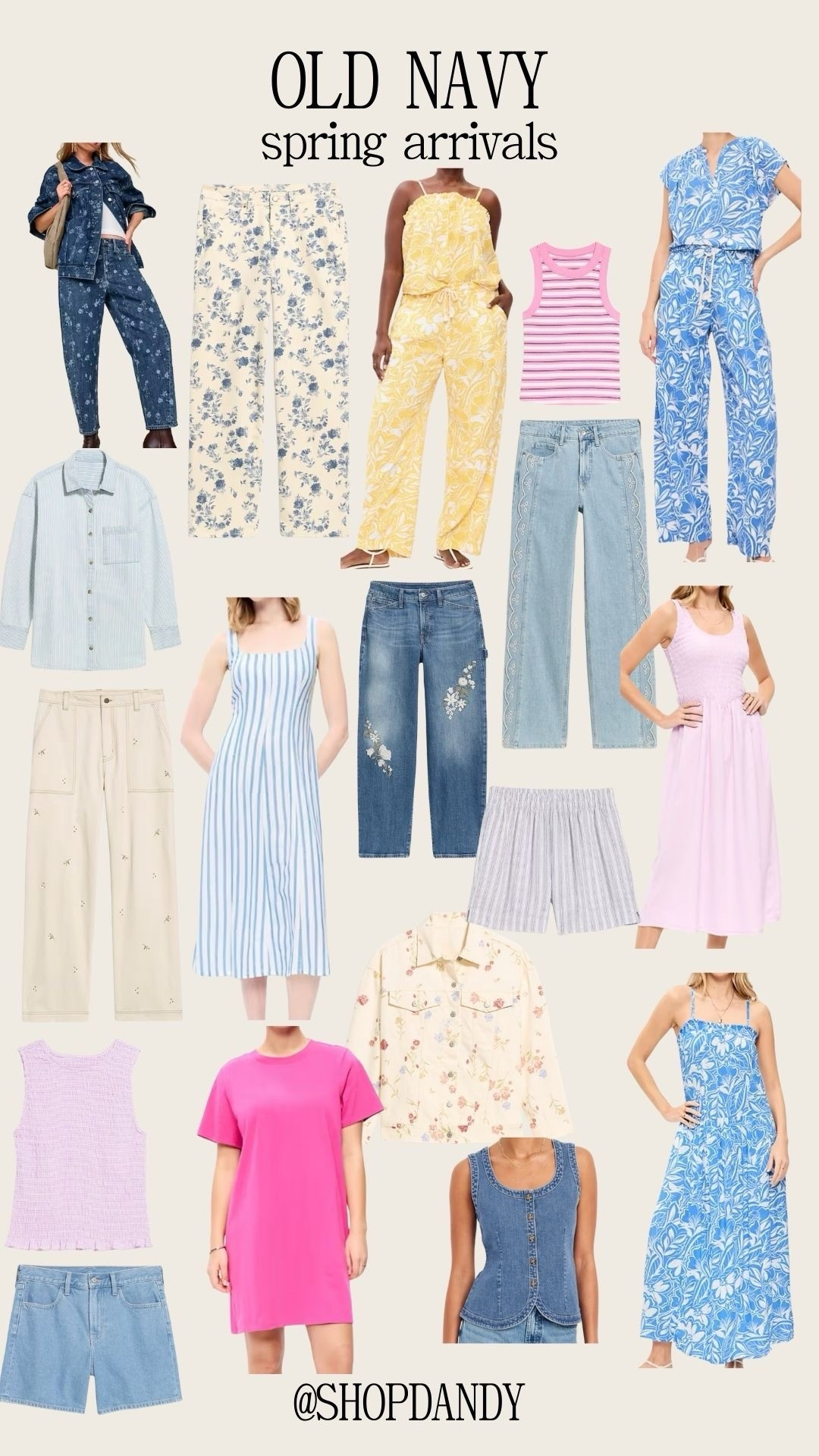 Old navy spring arrivals. Most items are on sale starting at 20% off. 

#LTKgrwm #LTKSeasonal #LTKootd